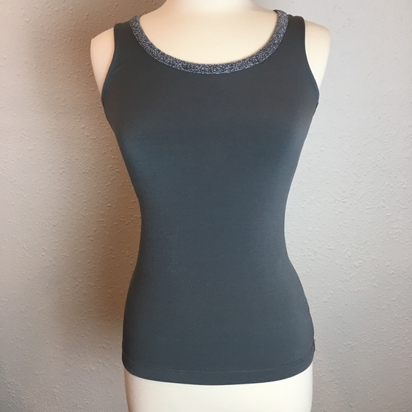 The Limited Tops - 🦋3/$30 NWT LIMITED gray tank top with sparkles